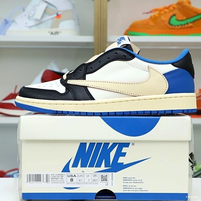 X FRAGMENT DESIGN AIR SCOTT JORDAN TRAVIS LOW X 1 1211